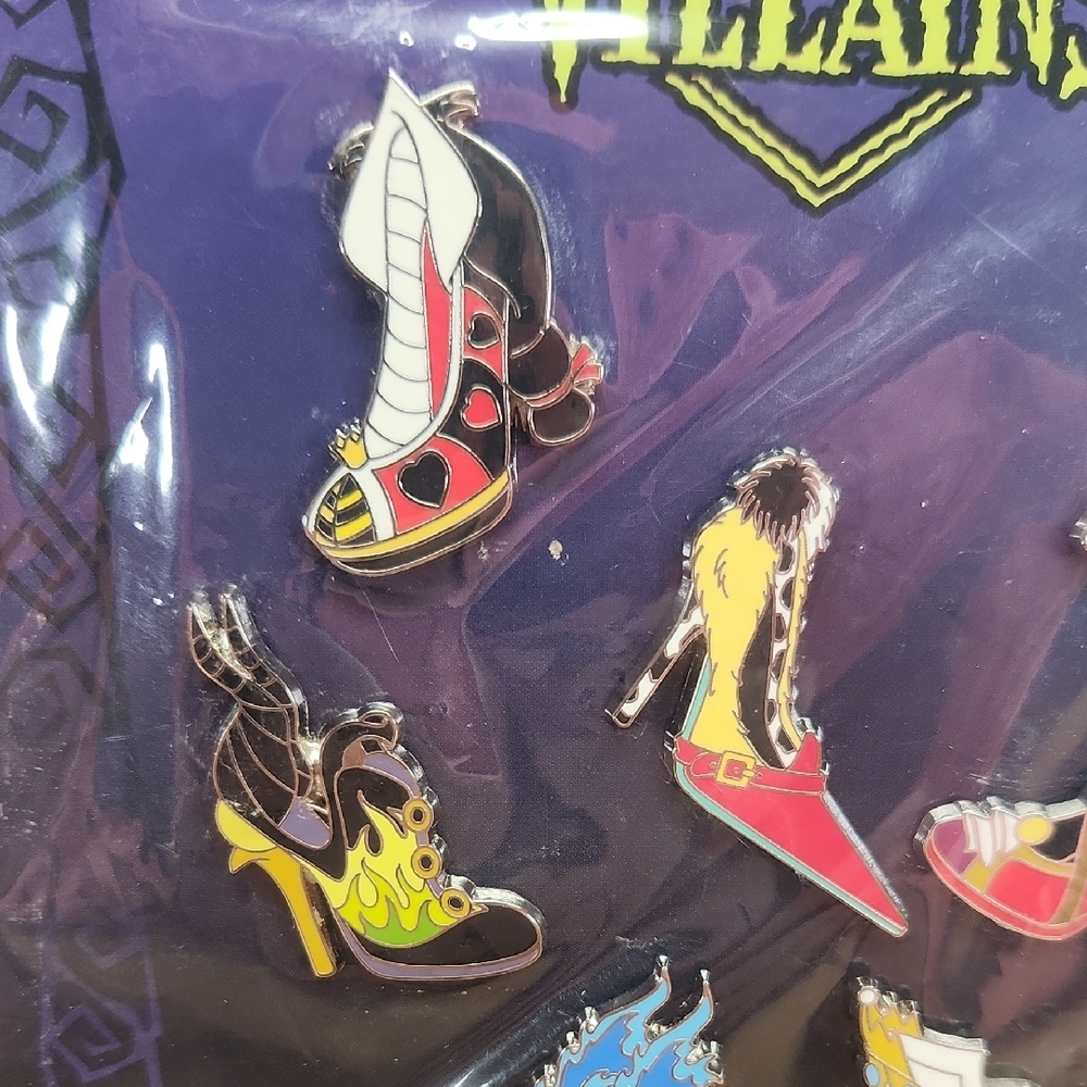 Disney Villains Colorful Shoe Pin Collection - Picture 3 of 5